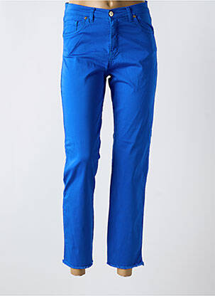 Pantalon 7/8 elasticitate mărime normală albastru TINTA femeie