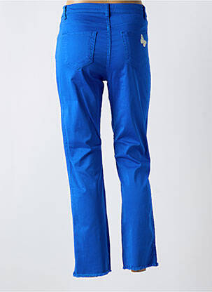 Pantalon 7/8 elasticitate mărime normală albastru TINTA femeie