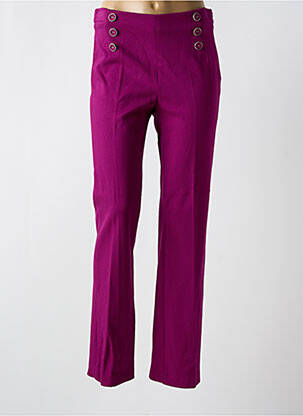 Pantalon slim elasticitate mărime normală violet BARILOCHE femeie