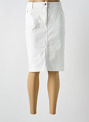 Fustă midi alb BARBARA LEBEK femeie