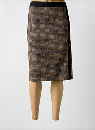 Fustă midi maro BARBARA LEBEK femeie