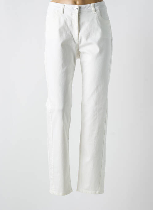 Blugi cu croială dreaptă alb BARBARA LEBEK femeie