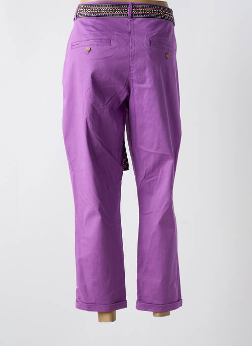 Pantalon 7/8 violet JULIE GUERLANDE femeie