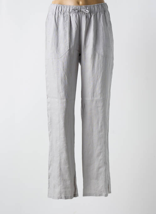 Pantalon drept gri BARBARA LEBEK femeie