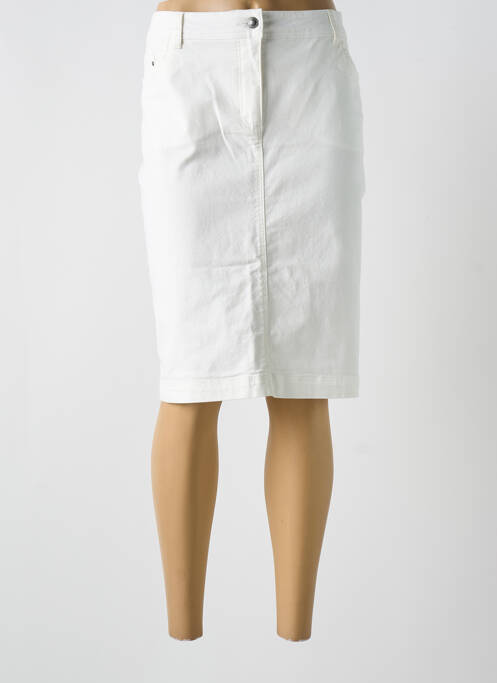 Fustă midi alb BARBARA LEBEK femeie