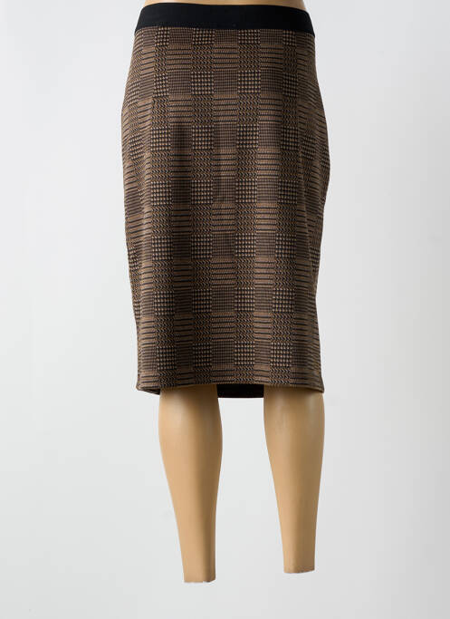 Fustă midi maro BARBARA LEBEK femeie