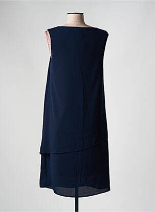 Rochie midi fără mâneci fără mâneci albastru BARILOCHE femeie