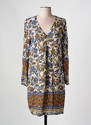 Rochie midi albastru JULIE GUERLANDE femeie