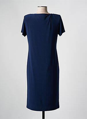 Rochie midi mâneci scurte mâneci scurte albastru ARONA femeie