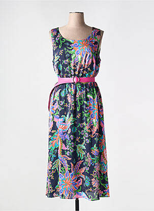 Rochie midi albastru BARILOCHE femeie