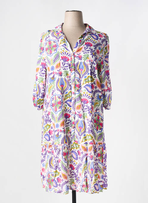 Rochie midi alb TINTA femeie