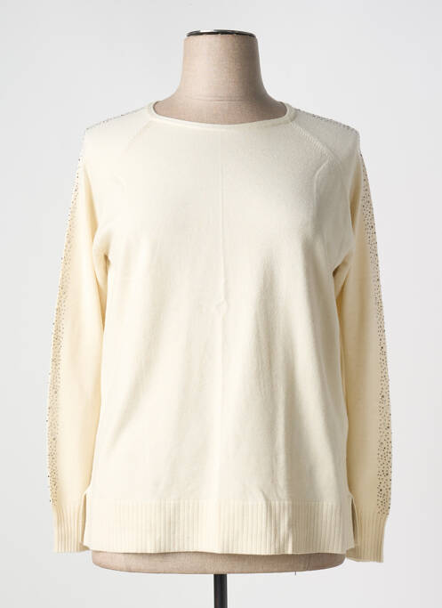 Pulover bej BARBARA LEBEK femeie