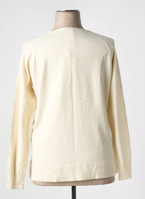 Pulover bej BARBARA LEBEK femeie