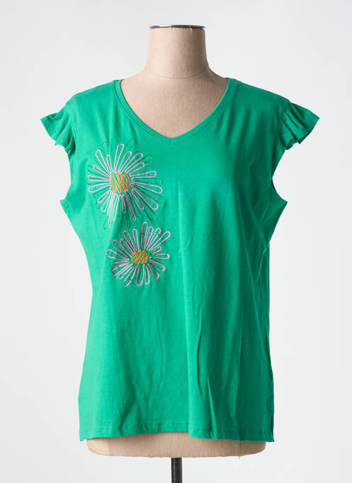 Tricou verde BARILOCHE femeie