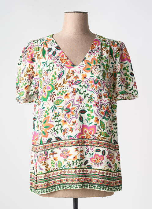 Tricou alb JULIE GUERLANDE femeie