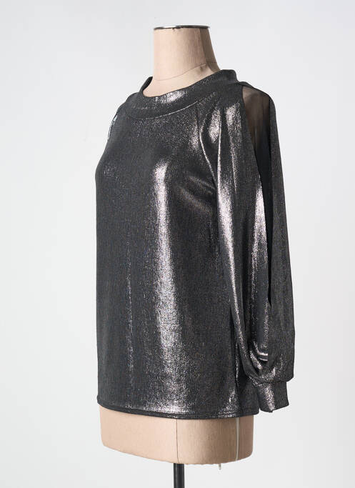 Top argintiu ESPERANCE femeie