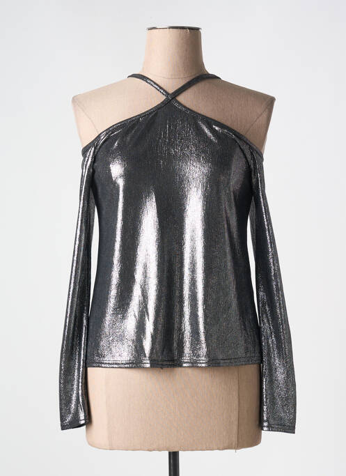 Top argintiu ESPERANCE femeie