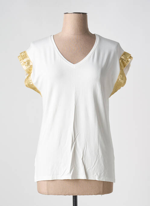 Tricou alb BARILOCHE femeie