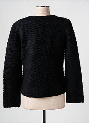 Jachete casual guler rotund negru CHARLISE femeie