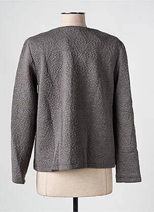 Jachete casual guler rotund gri CHARLIOR femeie