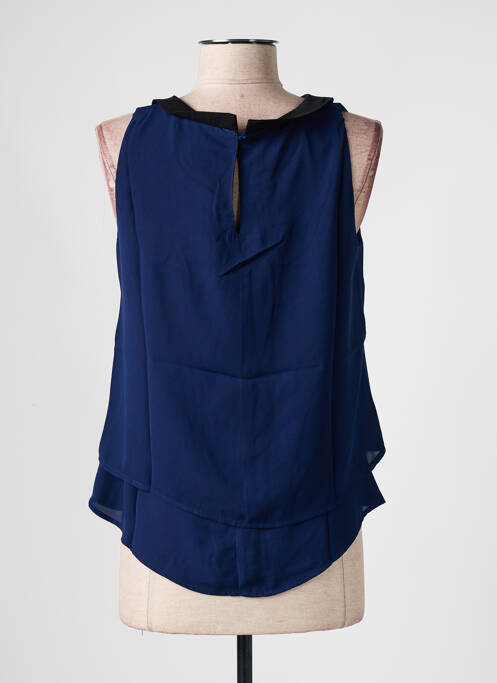 Top albastru PEACE N'LOVE femeie