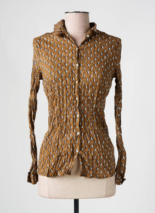 Cămașă maro NICE THINGS femeie