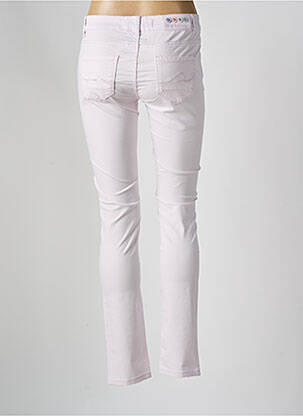 Pantalon slim elasticitate mărime normală violet KY CREATION femeie