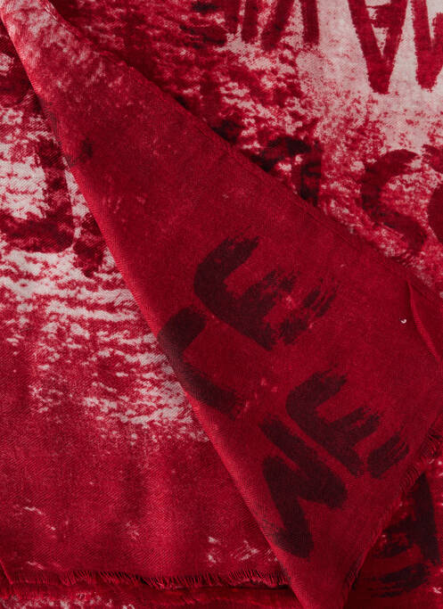 Eșarfă roșu JADE & CLARISSE femeie