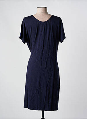 Rochie midi mâneci scurte mâneci scurte albastru NICE THINGS femeie