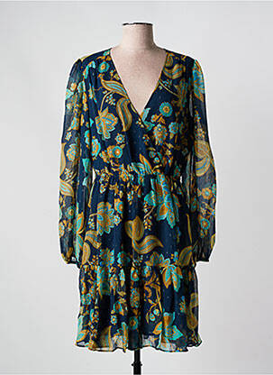 Rochie midi albastru GUESS femeie