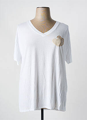 Tricou alb C'MELODIE femeie