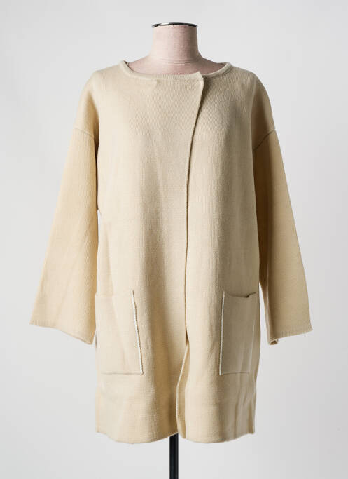 Vestă cu mâneci lungi bej CHARLISE femeie