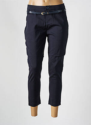 Pantalon chino talie joasă talie joasă albastru CHIC & JEUNE femeie