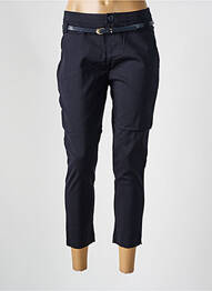Pantalon chino talie joasă talie joasă albastru CHIC & JEUNE femme