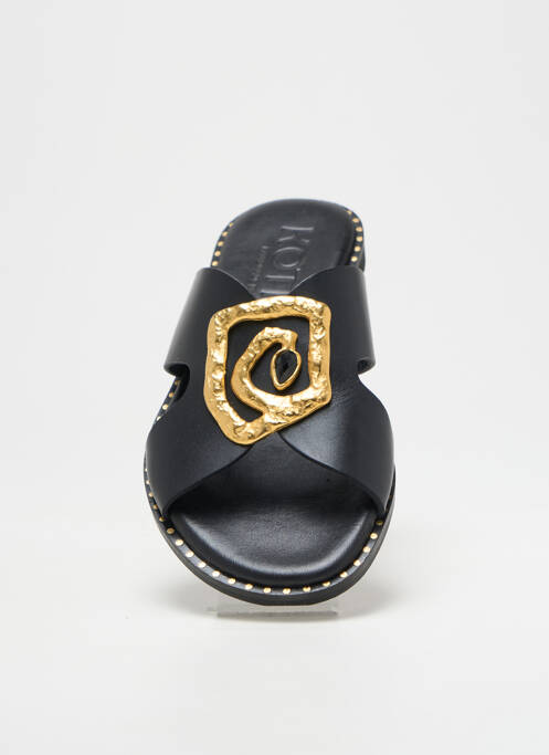 Mulete/Saboți negru KOTRIS femeie