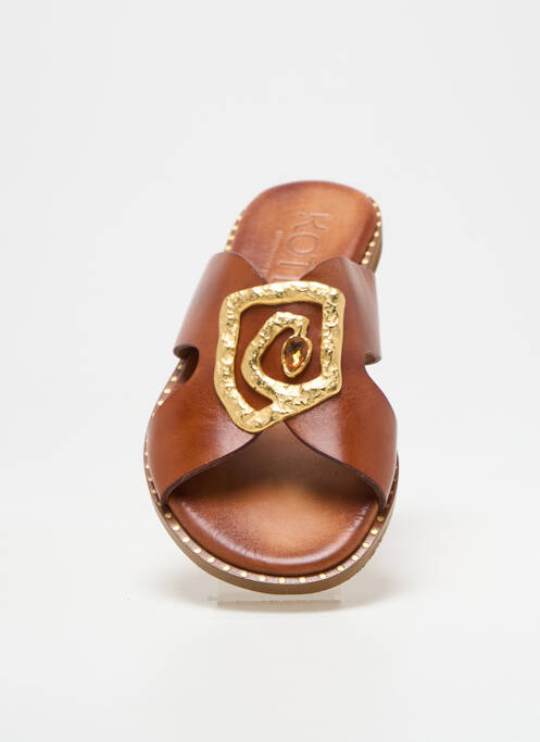 Mulete/Saboți maro KOTRIS femeie