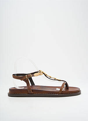 Șlapi maro KOTRIS femeie