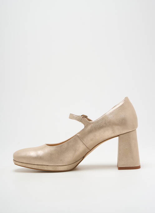 Pantofi cu toc auriu DORKING femeie