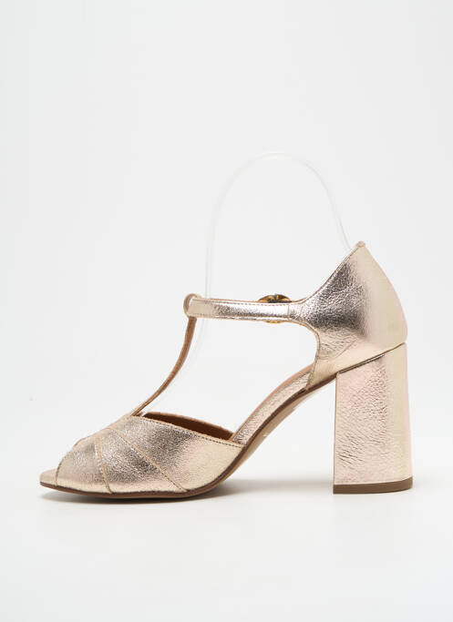 Sandale/Pantofi decupați auriu MAISON TOUFET femeie