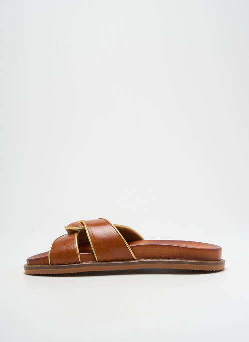 Mulete/Saboți maro KOTRIS femeie