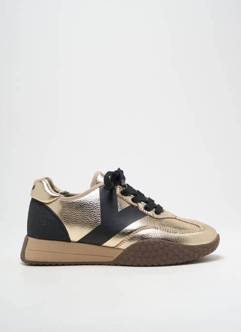 Adidași material neted toc de 4 la 6 cm auriu KEH.NOO femme