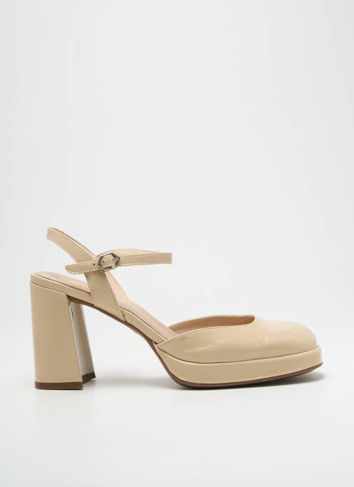 Sandale/Pantofi decupați bej WONDERS femeie