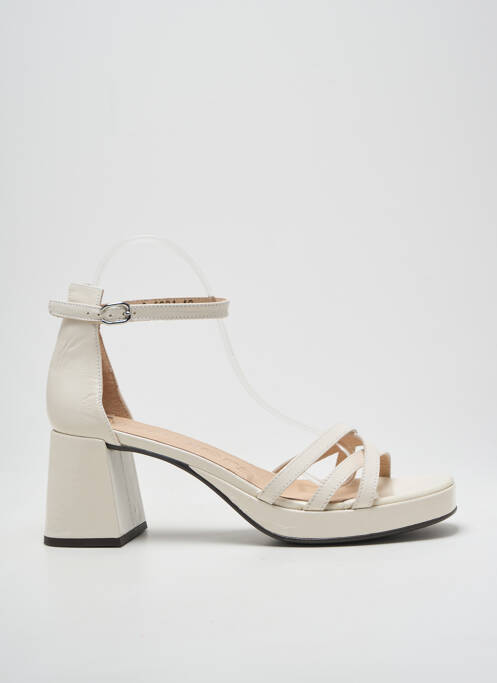 Sandale/Pantofi decupați bej WONDERS femeie