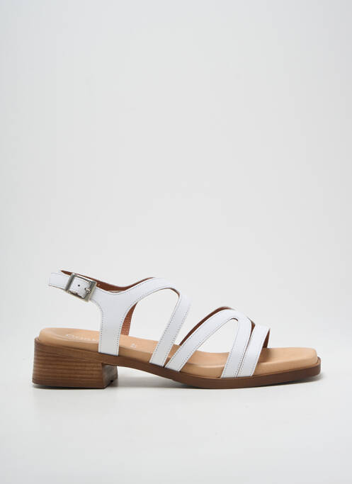 Sandale/Pantofi decupați alb DORKING femeie