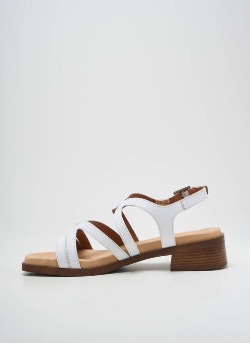 Sandale/Pantofi decupați alb DORKING femeie