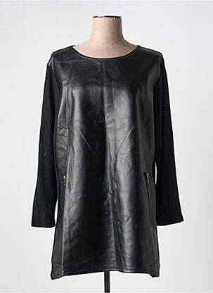 Tunică mâneci lungi negru CHRISTY femeie