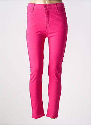 Blugi cu croială slim roz CHRISTY femeie