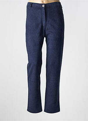 Pantalon drept elasticitate mărime normală albastru VETISTYLE femeie