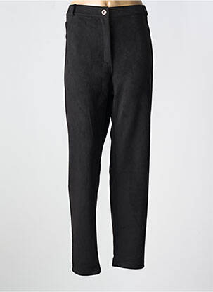 Pantalon drept elasticitate mărime normală negru VETISTYLE femeie