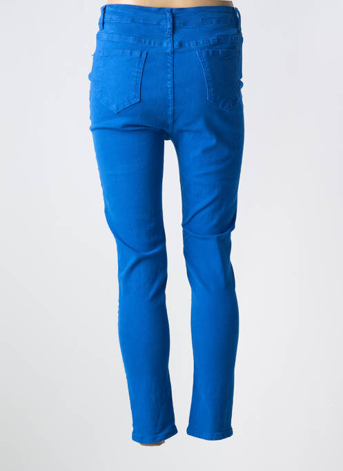 Blugi cu croială slim albastru CHRISTY femeie